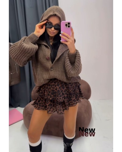 Kardigan La Milla czekoladowy