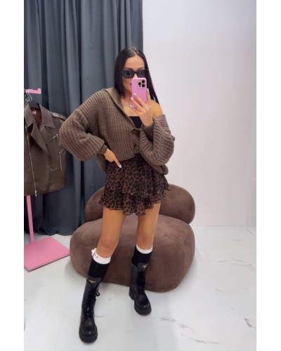 Kardigan La Milla czekoladowy