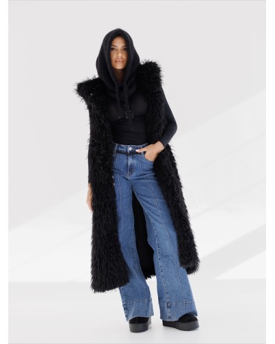 Spodnie jeansowe z szeroką nogawką By o la la...!