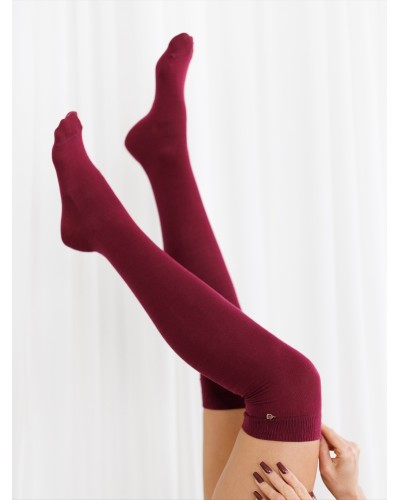 Zakolanówki By o la la...! merlot