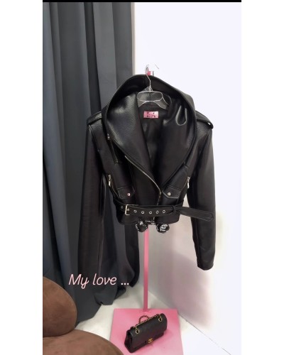 Ramoneska z kapturem La Milla czarna