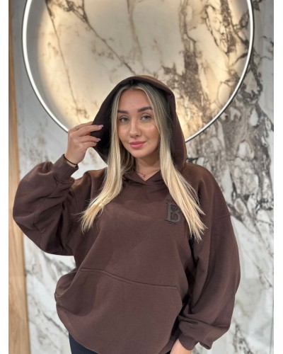 Bluza z kapturem By o la la...! chocomus