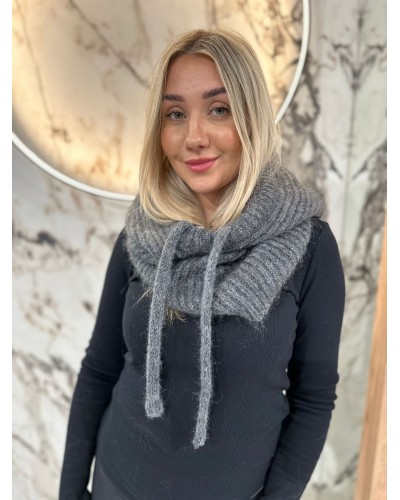 Balaclava moherowa By o la la...! szary