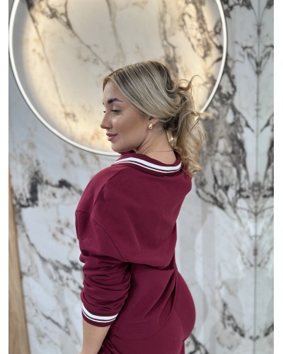 Komplet dresowy Elite Team By o la la...! merlot