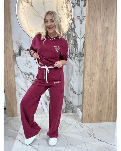 Komplet dresowy Elite Team By o la la...! merlot