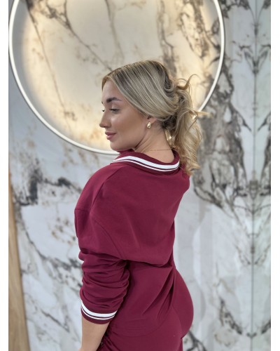 Komplet dresowy Elite Team By o la la...! merlot