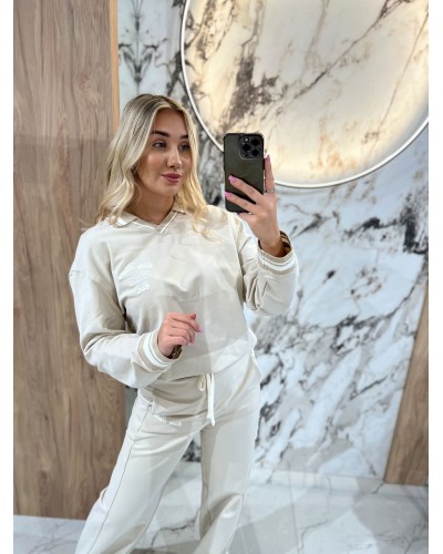 Komplet dresowy Elite Team By o la la...! beżowy