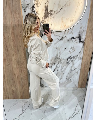 Komplet dresowy Elite Team By o la la...! beżowy