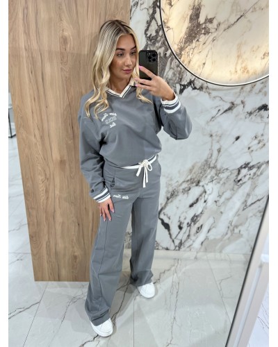 Komplet dresowy Elite Team By o la la...! grafitowy