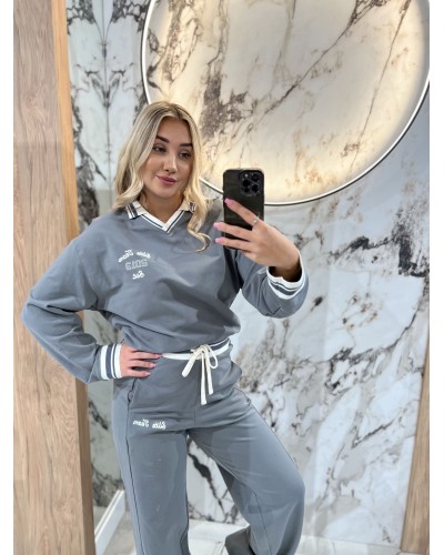 Komplet dresowy Elite Team By o la la...! grafitowy