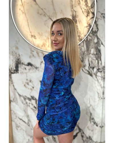 Sukienka dopasowana La Milla niebieska