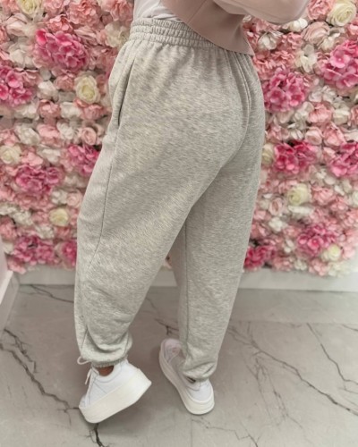 Spodnie dresowe La Milla szare