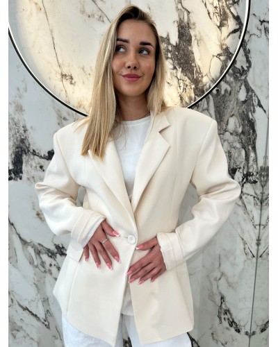 Marynarka taliowana Etna EMO beżowa