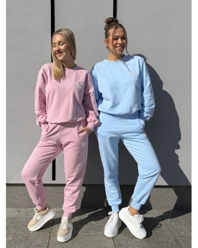 Komplet dresowy BRANDENBURG COUTURE błękitny