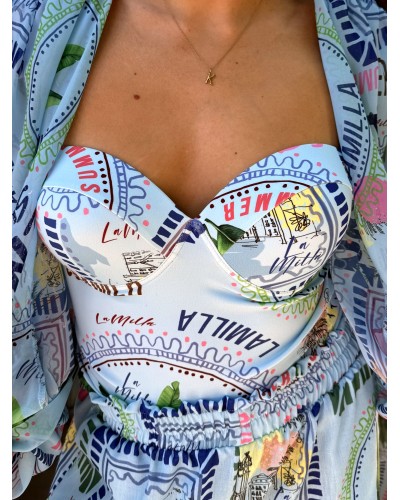 Body SUMMER La Milla niebieskie