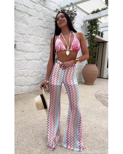 Spodnie zygzak La Milla kolorowe