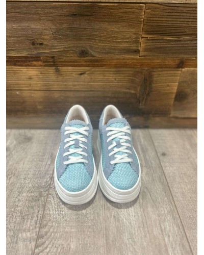 Sneakers rafa By o la la...! niebieskie