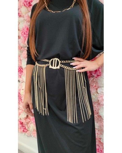 Pasek logo łańcuszki By o la la...! złoty