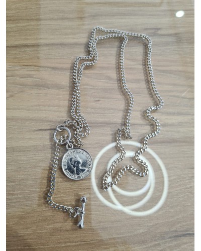 Wisior monetka By o la la...! srebrny