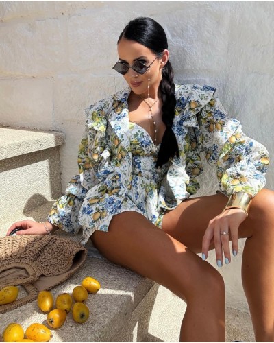 Body Cytrynki La Milla niebieskie