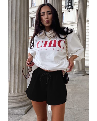 T-shirt CHIC La Milla biały