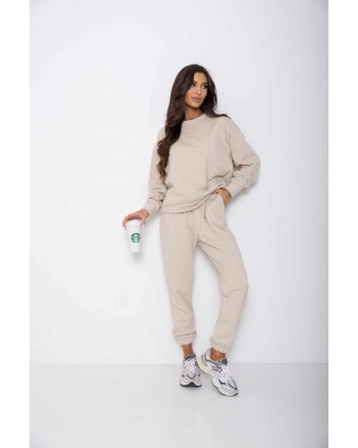 Komplet dresowy MINIMAL beżowy