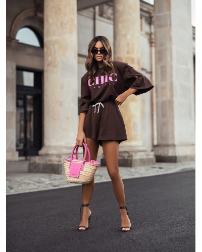 Spodenki CHIC La Milla czekoladowe