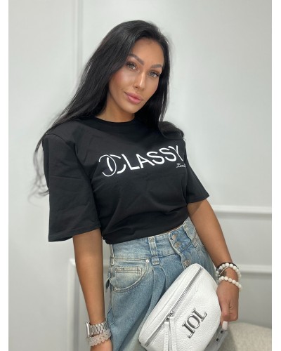 T-shirt CLASSY La Milla czarny