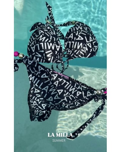 Strój kąpielowy LOGO VIBE La Milla czarny