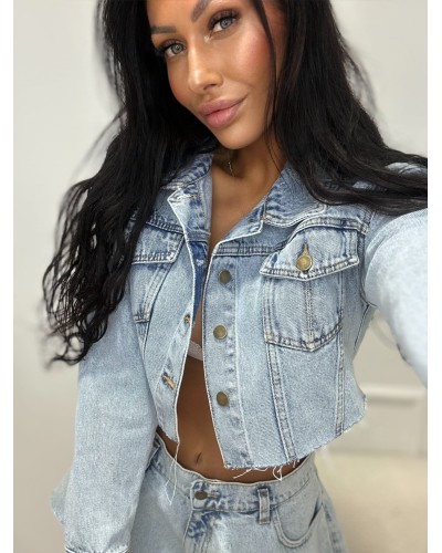 Krótka katana jeansowa La Milla