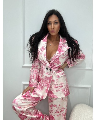 Marynarka w stylu DIOR La Milla różowa