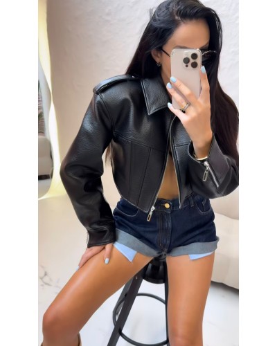 Krótka ramoneska La Milla czarna