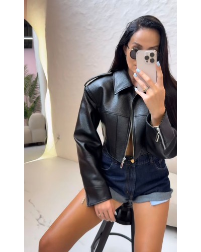 Krótka ramoneska La Milla czarna