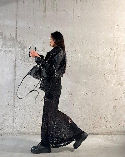 Spódnica koronkowa La Milla czarna