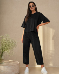 Spodnie dresowe banany By o la la...! czarne