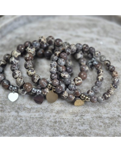 Bransoletka wenus By o la la...! ze złotą zawieszką