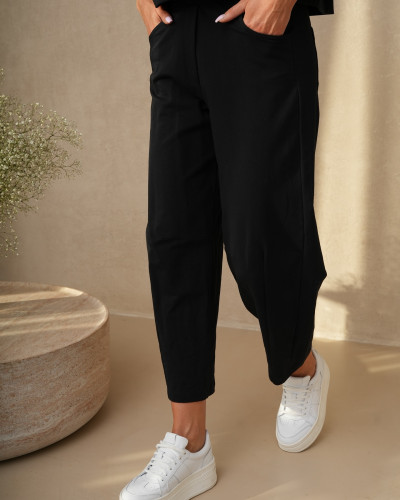 Spodnie dresowe banany By o la la...! czarne