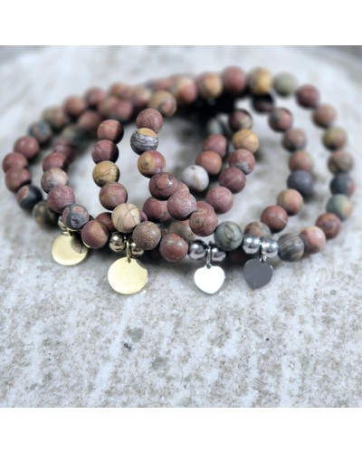 Bransoletka mars By o la la...! ze srebrną zawieszką