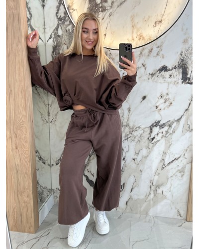 Bluza asymetryczna z różą By o la la...! chocomus