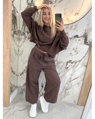 Bluza asymetryczna z różą By o la la...! chocomus