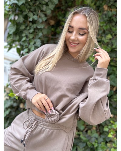 Bluza asymetryczna z różą By o la la...! stone