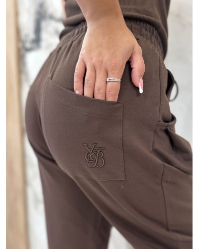 Spodnie dresowe troczki By o la la...! chocomus