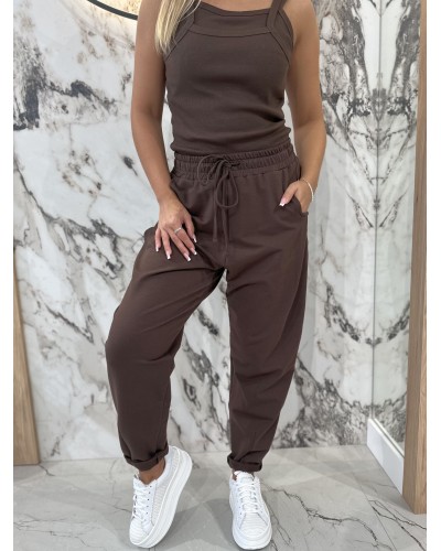 Spodnie dresowe troczki By o la la...! chocomus