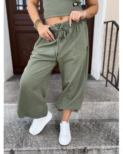 Spodnie fashion By o la la...! matcha