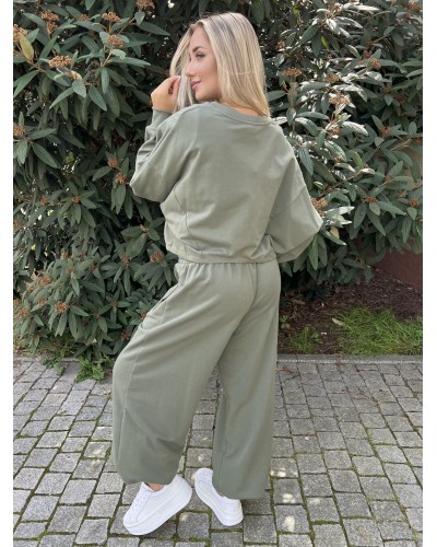 Spodnie fashion By o la la...! matcha