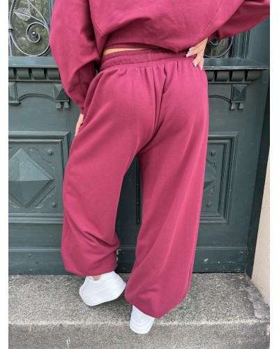 Spodnie fashion By o la la...! merlot