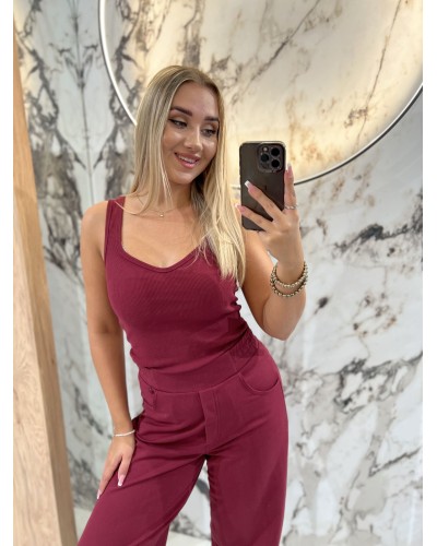 Spodnie dresowe banany By o la la...! merlot