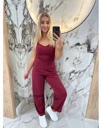 Spodnie dresowe banany By o la la...! merlot