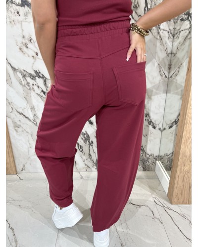 Spodnie dresowe banany By o la la...! merlot