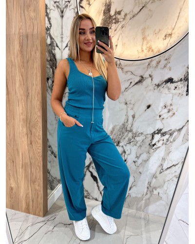 Spodnie dresowe banany By o la la...! petrol